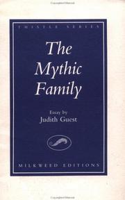 Cover of: The mythic family: essay