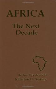 Cover of: Africa: The Next Decade