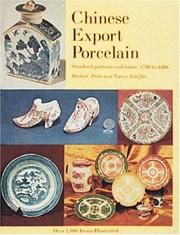 Cover of: Chinese Export Porcelain, Standard Patterns and Forms, 1780-1880: Standard Patterns and Forms
