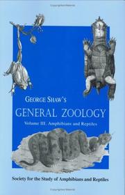 Cover of: General Zoology, or, Systematic Natural History