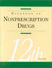 Handbook of nonprescription drugs