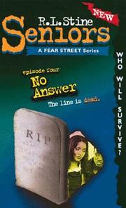 Cover of: No Answer: Fear Street Seniors #4