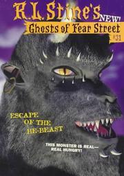 Cover of: Escape of the He-Beast (Ghosts of Fear Street, No 31)