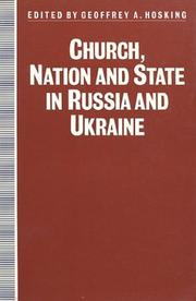 Cover of: Church, Nation and State in Russia and Ukraine