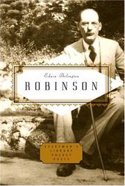 Cover of: Robinson: Poems (Everyman's Library Pocket Poets)