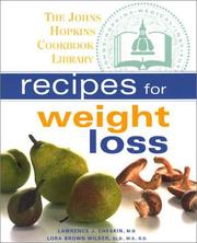 Cover of: Recipes for weight loss by medical editor, Lawrence J. Cheskin, nutrition editor, Lora Brown Wilder.