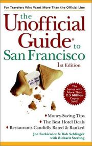 Cover of: The Unofficial Guide to San Francisco (1st ed)