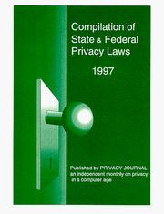 Compilation of State and Federal Privacy Laws by Robert Ellis Smith