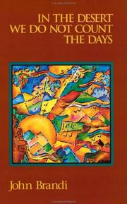 Cover of: In the desert we do not count the days: stories & illustrations