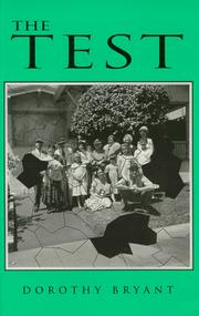 Cover of: The test: a novel