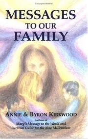Cover of: Messages to our family