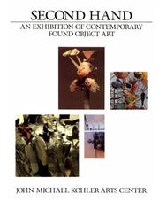 Cover of: Second Hand: An Exhibition of Contemporary Found Object Art