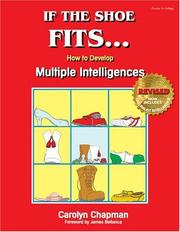 Cover of: If the shoe fits--: how to develop multiple intelligences in the classroom