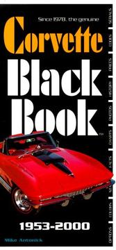 Cover of: The Corvette black book, 1953-2000