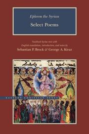 Cover of: Ephrem the Syrian: Select Poems (Brigham Young University - Eastern Christian Texts)