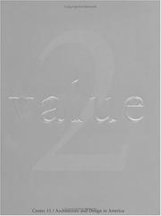 Cover of: Center, Vol. 11: Value 2