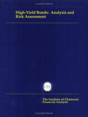 Cover of: Quantifying the market risk premium phenomenon for investment decision making: September 26-27, 1989, New York, New York