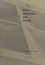 Cover of: Form, Modernism, and History: Essays in Honor of Eduard F. Seckler