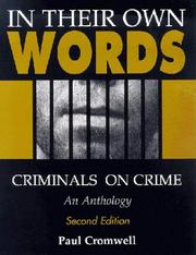 Cover of: In Their Own Words: Criminals on Crime