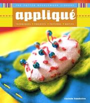 Cover of: The Potter Needlework Library: Applique (The Potter Needlework Library)