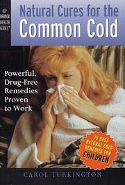 Cover of: Natural Cures for the Common Cold: Powerful, Drug-Free Remedies Proven to Work (Harbor Health Series)