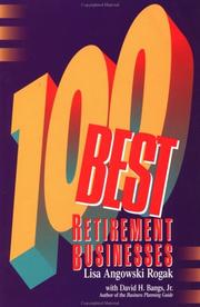 Cover of: 100 best retirement businesses