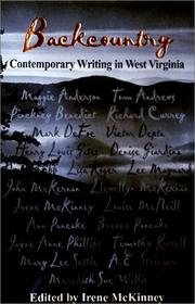 Cover of: Backcountry: Contemporary Writing in West Virginia