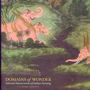 Cover of: Domains of wonder: selected masterworks of Indian painting