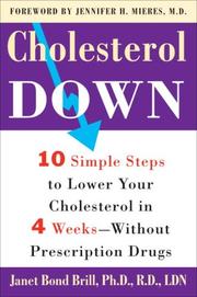 Cover of: Cholesterol Down by Janet Brill