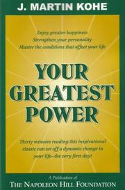 Cover of: Your Greatest Power