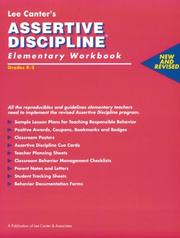 Lee Canter's Assertive Discipline Elementary Workbook, Grades K-5 by Lee Canter