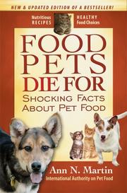 Cover of: Food Pets Die For by Ann N. Martin