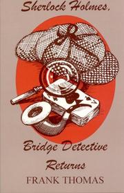 Cover of: Sherlock Holmes, Bridge Detective Returns