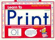 Cover of: Learn to Print
