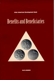 Benefits and beneficiaries : an introduction to estimating distributional effects in cost-benefit analysis