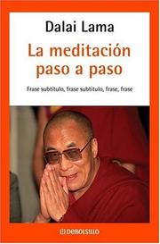 Cover of: La meditación paso a paso