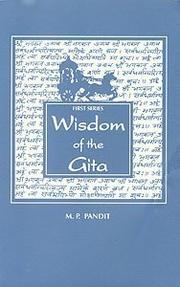 Cover of: Wisdom of the Gita: first series