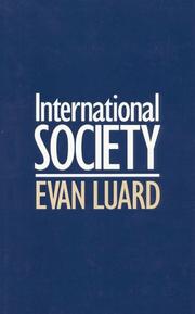 Cover of: International Society