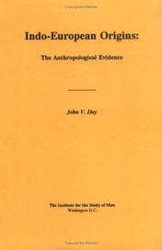 Cover of: Indo-European origins by John V. Day
