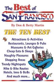 Cover of: The Best of San Francisco ("Best of . . ." City Series) by Don W. Martin, Betty Woo Martin