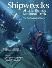 Cover of: Shipwrecks of Isle Royale National Park: the archeological survey
