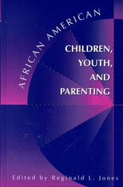 Cover of: African American children, youth, and parenting