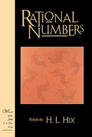 Cover of: Rational numbers: poems