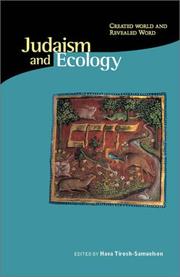 Cover of: Judaism and Ecology: Created World and Revealed Word (Religions of the World and Ecology)