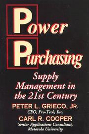 Cover of: Power purchasing: supply management in the 21st century