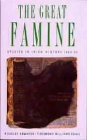 Cover of: The Great Famine: Studies in Irish History 1845-52