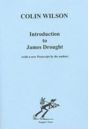 Introduction to James Drought : with a new postscript by the author