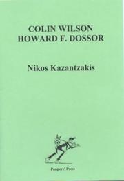 Cover of: Nikos Kazantzakis by Colin Wilson