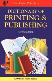 Dictionary of printing and publishing