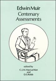 Edwin Muir centenary assessments